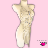 Delilah Crystal Body Chain Dress #30060 - StyleWanderlustUSA