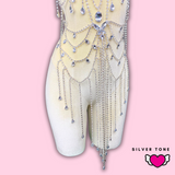 Delilah Crystal Body Chain Dress #30060 - StyleWanderlustUSA