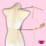 Delilah Crystal Body Chain Dress #30060 - StyleWanderlustUSA