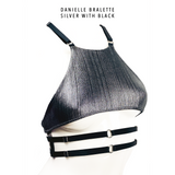 Underboob Cutout Bralette with Cross Back  - Danielle #20240 - StyleWanderlustUSA