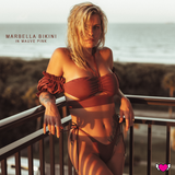 Off Shoulder Two Piece Thong Bikini -  Marbella #20301 - StyleWanderlustUSA