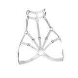 Halter Cage Bra Adjustable Bondage Lingerie - Nicolette #20229 - StyleWanderlustUSA