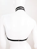 Halter Cage Bra Adjustable Bondage Lingerie - Nicolette #20229 - StyleWanderlustUSA