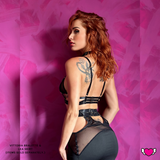 Vintage-inspired Below the Knee Skirt with Sexy Cutouts - Lea Skirt  #20304 - StyleWanderlustUSA