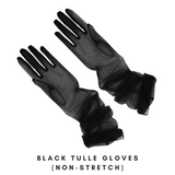 Sheer and Soft Gloves in Opera Length #30035 - StyleWanderlustUSA