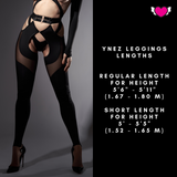 Leggings with Cutouts / Chaps / Sexy Layering Leggings - Ynez #20305