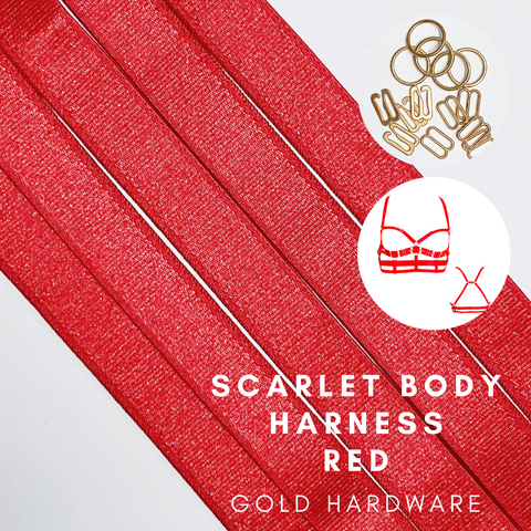 Scarlet Body Harness #20288 & Aria Thong Harness #20289 - StyleWanderlustUSA
