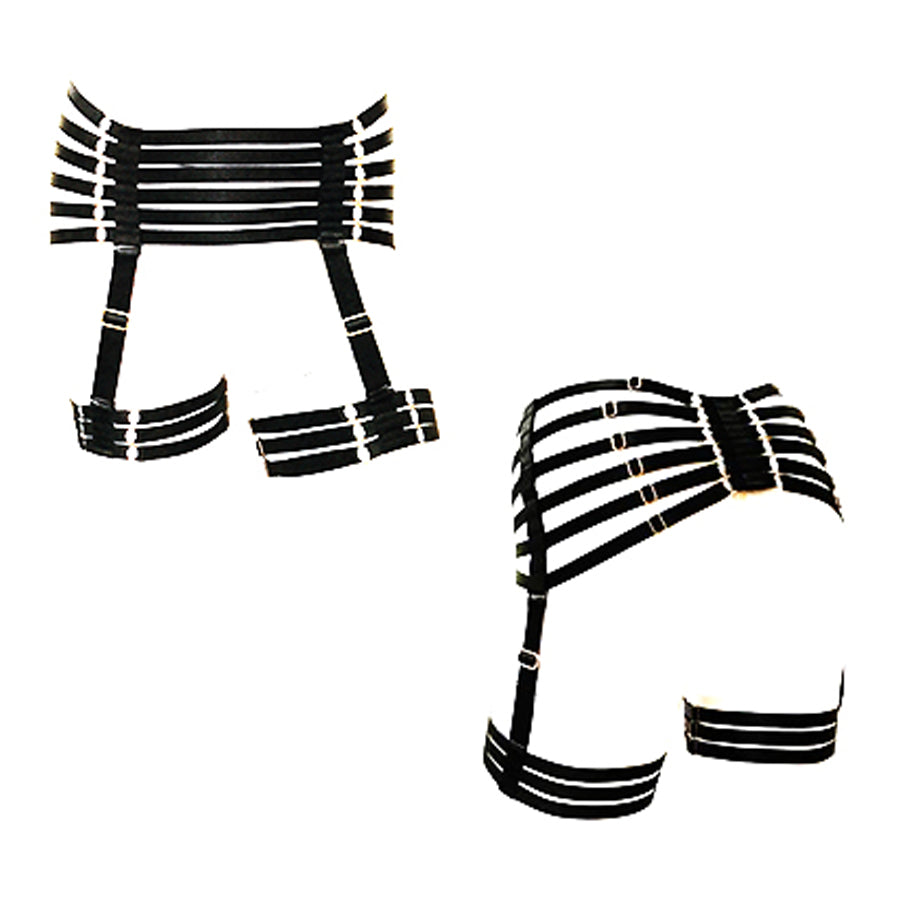 Strappy Hip Harness #20232 & Detachable Full Body Harness #20233 - Adelle | StyleWanderlustUSA Strappy Hip Harness #20232 & Detachable Full Body Harness #20233 - Adelle | StyleWanderlustUSA