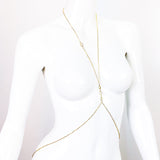 Body Chain Bra with Centerpiece #30023 - StyleWanderlustUSA
