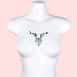 Duochrome Body Rhinestones / Body Jewelry / Underboob Body Jewels Sticker #30301 - StyleWanderlustUSA