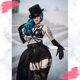 Full Body Harness with Detachable Thigh Garters - Maya #20116 - StyleWanderlustUSA