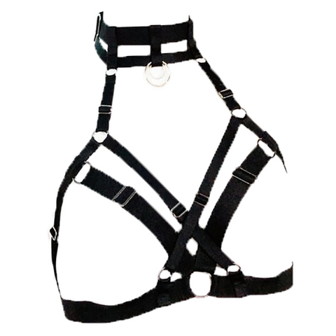 Halter Style Cage Body Harness Adjustable - Nadine #20230 - StyleWanderlustUSA