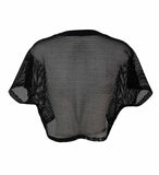 See Thru Fishnet Mesh Crop Top - Noelle #40001 - StyleWanderlustUSA