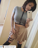Stocking Suspenders & Thigh Harness - Midnight #20114 - StyleWanderlustUSA