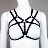 Bondage Body Harness Crisscross Style Adjustable - Jordana #20234 - StyleWanderlustUSA
