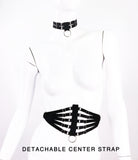 Adjustable Collar & Belt Set - Charlotte #20104 - StyleWanderlustUSA
