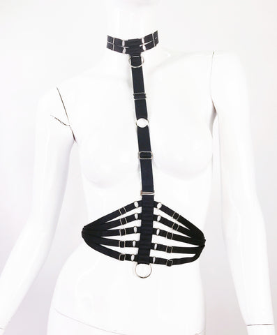Adjustable Collar & Belt Set - Charlotte #20104 - StyleWanderlustUSA